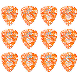 483P08H Celluloïd Orange Heavy Pack de 12 Dunlop