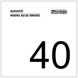 DAB40 Corde acoustique 80/20 Bronze 040 Dunlop