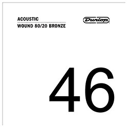 DAB46 Corde acoustique 80/20 Bronze 046 Dunlop