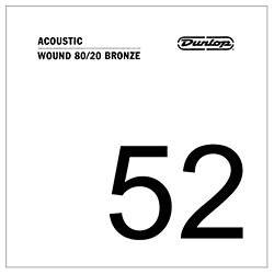 DAB52 Corde acoustique 80/20 Bronze 052 Dunlop