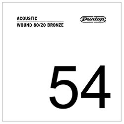 DAB54 Corde acoustique 80/20 Bronze 054 Dunlop