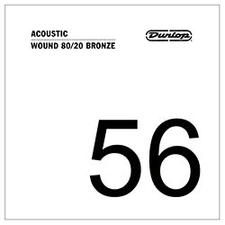 DAB56 Corde acoustique 80/20 Bronze 056 Dunlop