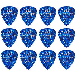 483P10TH Celluloïd Bleu Thin Pack de 12 Dunlop