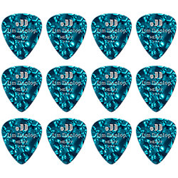 483P11HV Celluloïd Turquoise Heavy Pack de 12 Dunlop