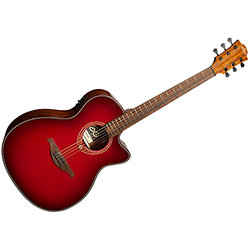 Tramontane Auditorium Cutaway Electro Special Edition Red Burst LAG