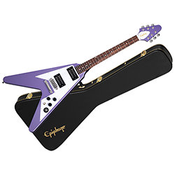 Kirk Hammett 1979 Flying V Purple Metallic Epiphone