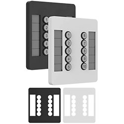 300-055 GeNetix 10Scene Wall Plate (la paire) ChamSys