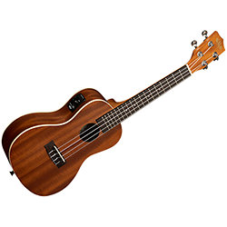 Satin Mahogany Concert électro-acoustique Kala