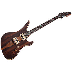 Avenger Exotic Natural Satin Ziricote Schecter