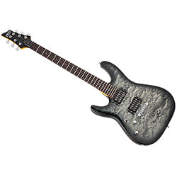 C-6 Plus Charcoal Burst LH Schecter