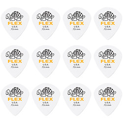 468P073 Tortex Flex Jazz III 0,73 mm Sachet de 12 Dunlop