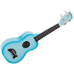 Makala Dolphin Soprano Light Blue Burst Kala