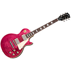 Les Paul Standard 60s Figured Top Translucent Fuchsia + Etui Gibson