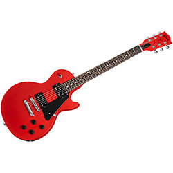 Les Paul Modern Lite Cardinal Red Satin + Housse Gibson