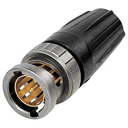 Connecteur PowerCon Neutrik NAC3FCB Gris – 3 Contacts (phase, Neutre, Terre) – Verrouillage Rapide, 20A/250V