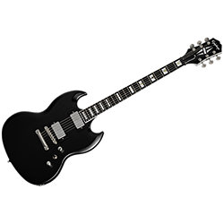 SG Modern Prophecy Aged Jet Black Metallic + Housse Epiphone