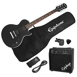 Les Paul Player Pack Ebony Epiphone