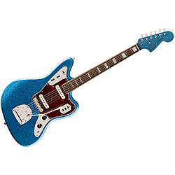 Classic Vibe '70s Jaguar LRL MH Blue Sparkle Limited Edition Squier by FENDER