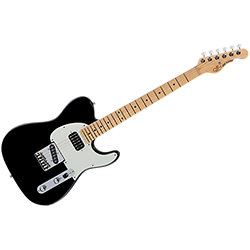 Fullerton Deluxe ASAT Classic Bluesboy Jet Black G&L