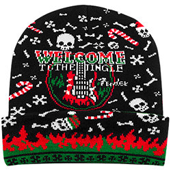 Welcome to the Jingle Ugly Christmas Beanie 2024 Fender