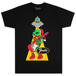 Alien Ugly Christmas T-Shirt 2024 M Fender