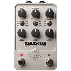 Knuckles '92 Rev F Dual Rec Amplifier Universal Audio