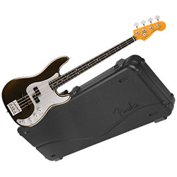 American Ultra II Precision Bass EB Texas Tea + Etui Fender