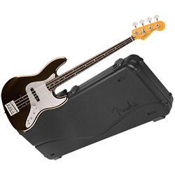 American Ultra II Jazz Bass EB Texas Tea + étui Fender