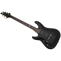 SGR C1L Black Gaucher Schecter