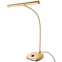 12297 Lampe piano 12 LED dorée K&M