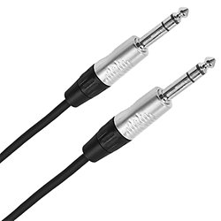 Câble Jack mâle stéréo - Jack mâle stéréo 3m Touring Plugger