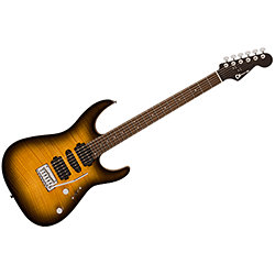 MJ DK24 HSH 2PT Antique Burst Charvel