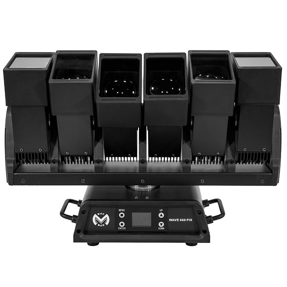 Pack Wave 660 Pix (la paire) + Flightcase 2in1 Mac Mah