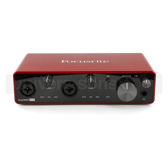 Pack Scarlett 4I4 G3 + Micro + Accessoires Focusrite
