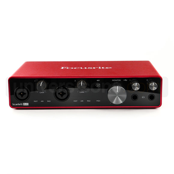 Pack Scarlett 8I6 G3 + Micro + Accessoires Focusrite