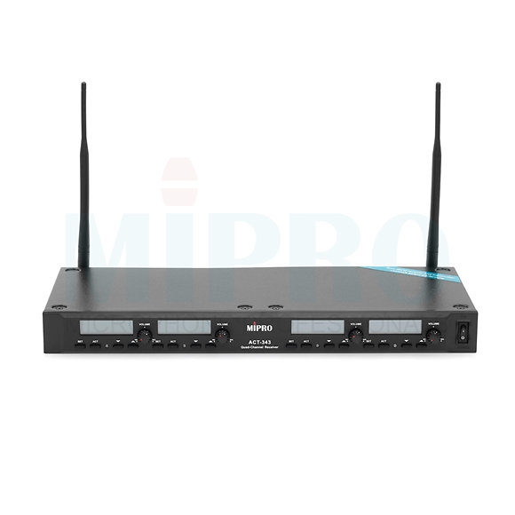 Pack ACT 300 QUAD micro cravate MU57LT Mipro