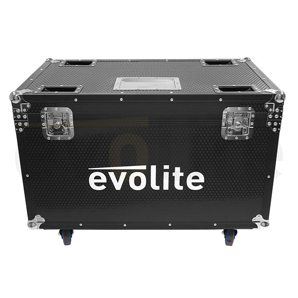 Pack PARCOB150 UV IP x 8 + Flight Case Evolite