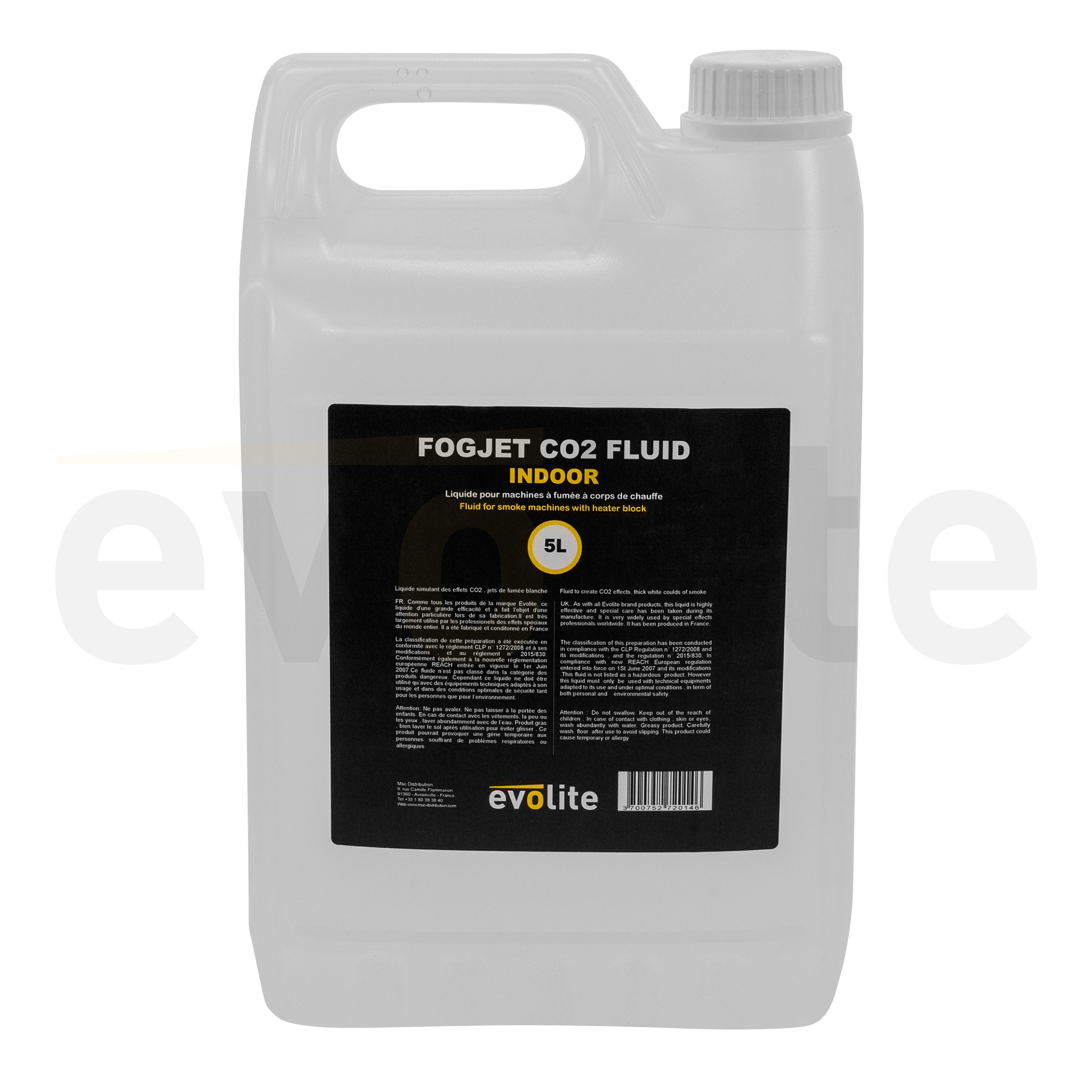 FogJet Co2 Fluid indoor 5L Evolite