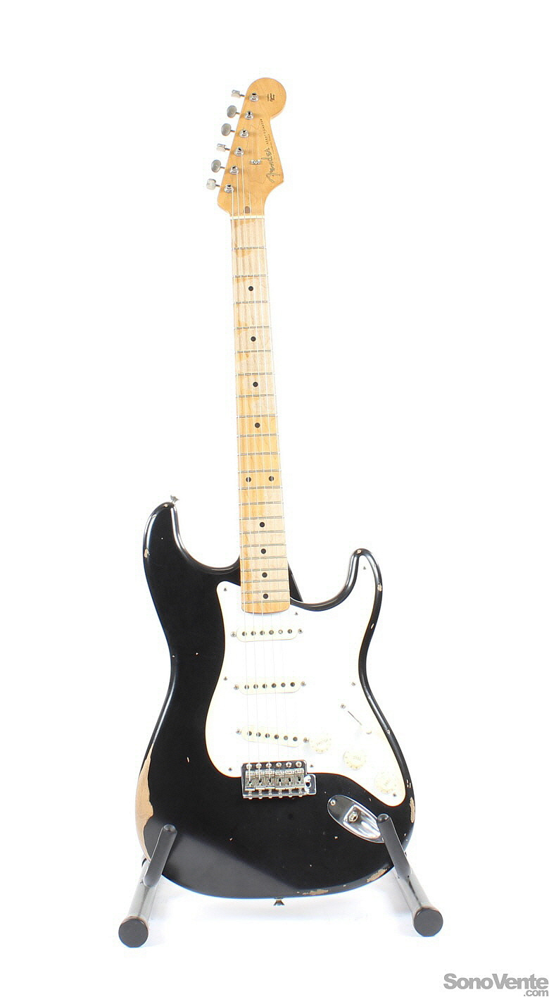 Road Worn 50's Strat - Black MN Fender