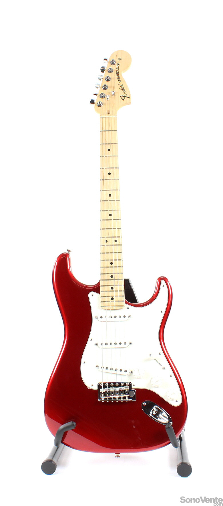 American Special Stratocaster Maple Candy Apple Red Fender
