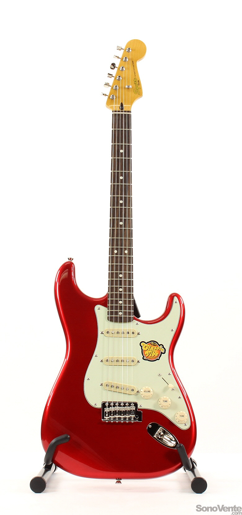 Classic Vibe Stratocaster 60's Candy Apple red Squier by FENDER