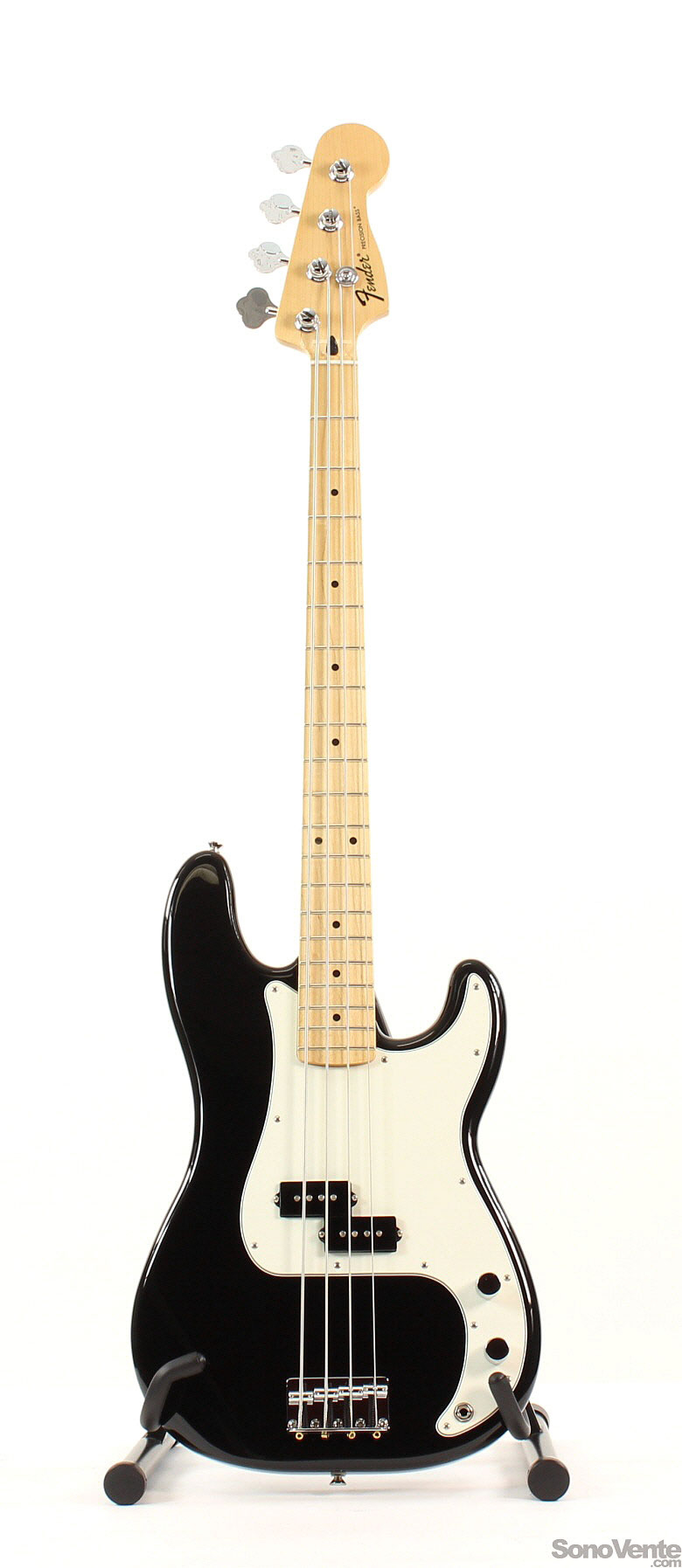 Standard Precision Bass Maple Black Fender