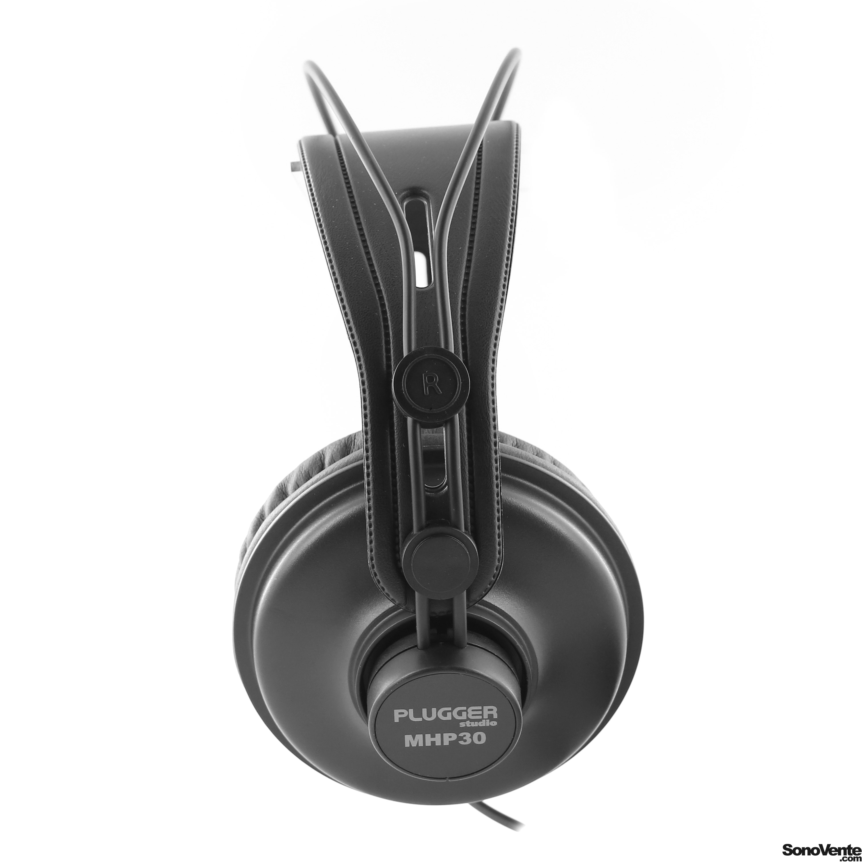 Plugger Studio MHP30 Casque Studio Professionnel, DJ. Casque filaire Noir  Casque Monitoring fermé confortable pour Podcast, DJ, Home Studio, tablette