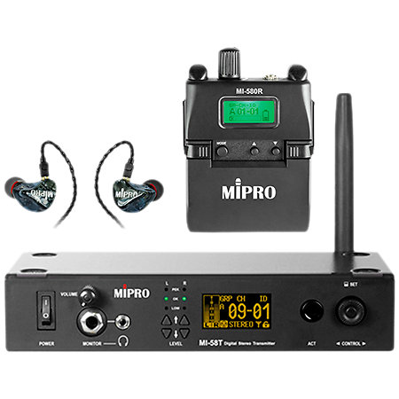 Mipro Pack In-Ear MI-58T + MI-580R + E 8P
