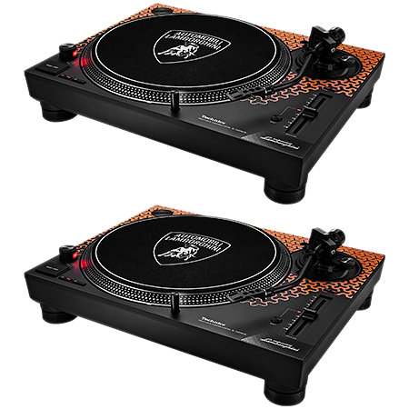Technics SL-1200M7PED Orange Edition Lamborghini (la paire)