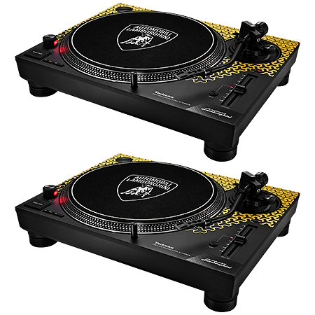 Technics SL-1200M7PEY Yellow Edition Lamborghini (la paire)