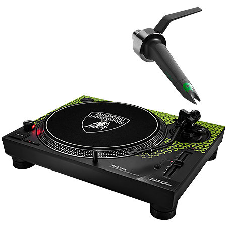 Pack SL-1200M7PEG Green Edition Lamborghini + Concorde MKII Mix Technics