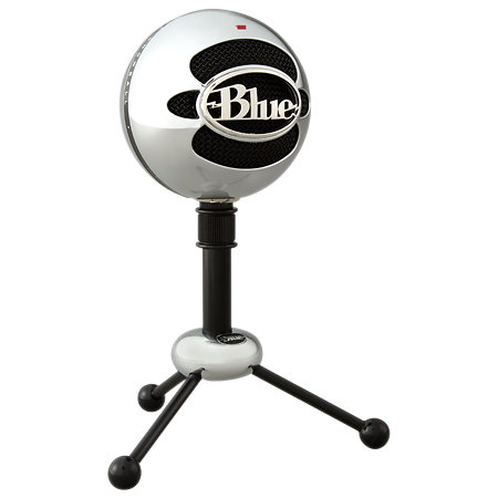 Snowball USB Silver Blue Microphones