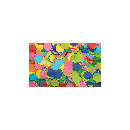 Showtec Confettis Ronds 55 Multicolores