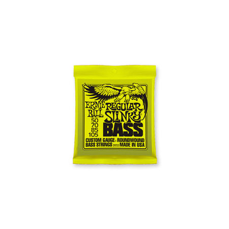 Ernie Ball CORDES BASSE SLINKY REGULAR NICKEL 50-105